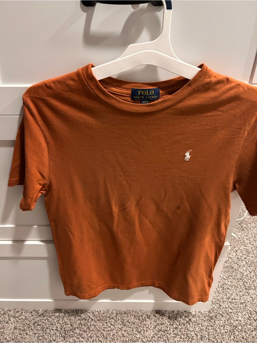 Polo by Ralph Lauren Kids Rust Orange Short Sleeve Tee